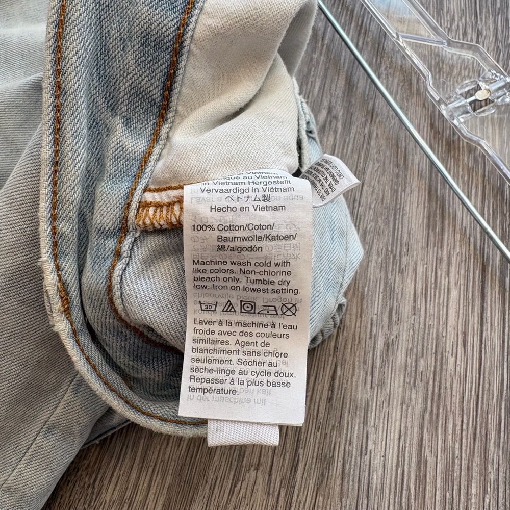 Madewell Light Blue Straight Leg Jeans - Picture 8 of 11